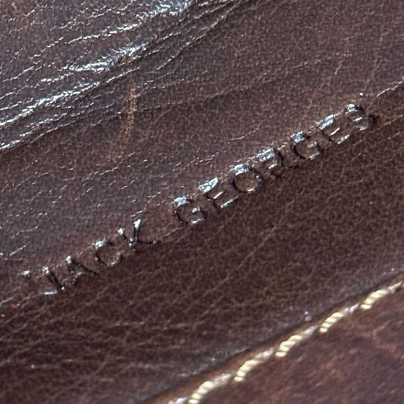 Jack Georges Voyager Convertible Backpack / Crossbody Brown Leather Unisex main image 14